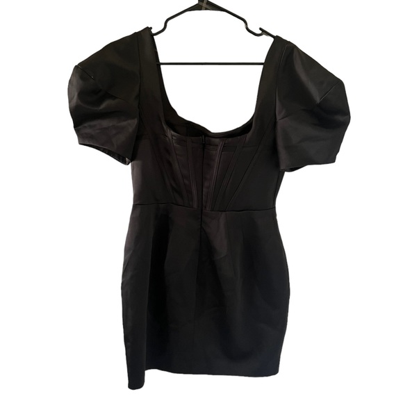 House of CB Niladi Corset Mini Black Dress - Picture 5 of 16